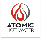 Atomic Hot Water Logo